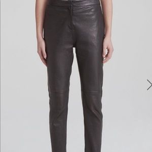 Rag&Bone Sarah Leather pant, black, 00